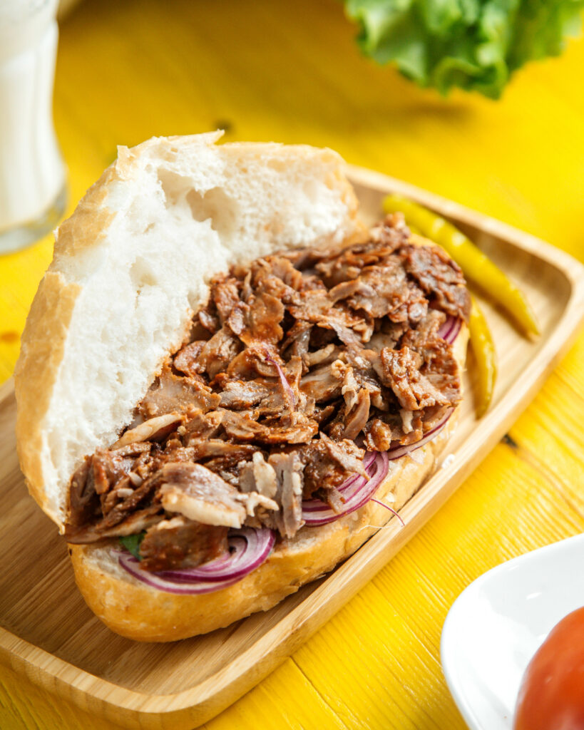 Natrgana svinjina - Pulled pork - recept