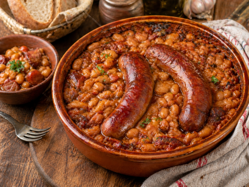 Prebranec s klobaso - recept- Z'dežele